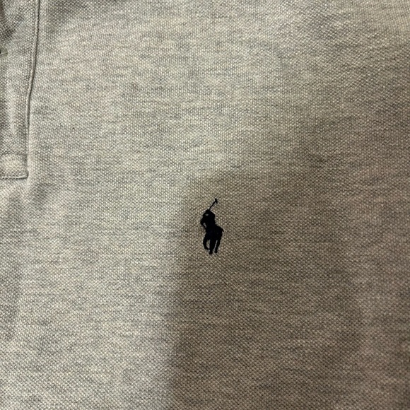 Polo Ralph Lauren Short Sleeve Men’s Shirt Gray Size XXL-2X - Picture 4 of 8